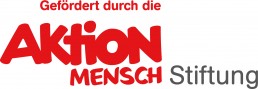 Aktion Mensch Stiftung - Förderlogo